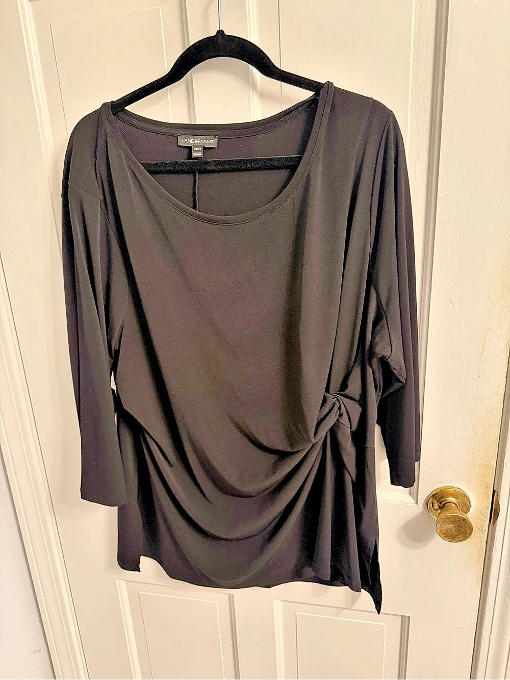 Lane Bryant Black Tunic Polyester Size 22/24 Like New